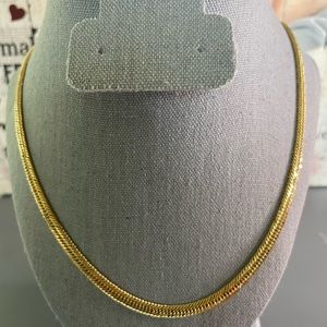 Japan style gold chain, 12.45 grams and 20 inches long